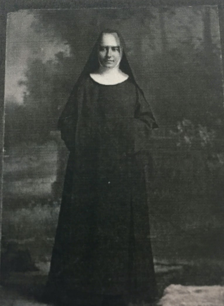 Sr. Maria Josephin Berchmans, 1905.